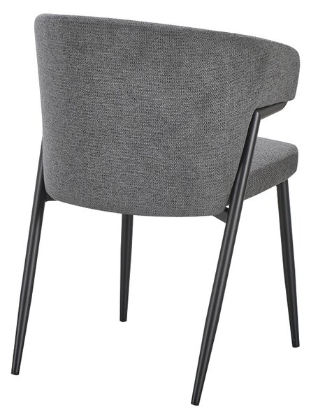 Scaun Ezande, Antracit, 48x55x81.5 cm