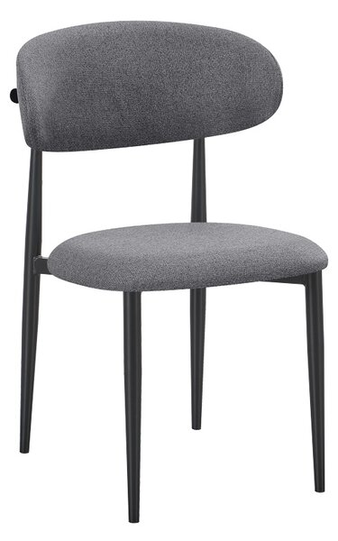 Scaun Folegio, Antracit, 46x55x80 cm