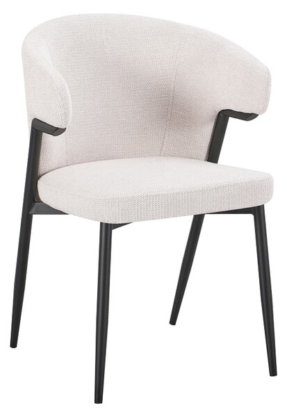 Scaun Ezande, Bej, 48x55x81.5 cm