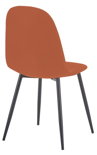Scaun Bella, Caramida, 44x55x85 cm
