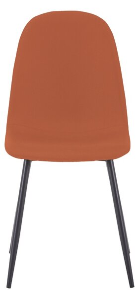 Scaun Bella, Caramida, 44x55x85 cm