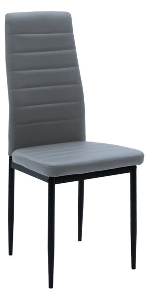 Scaun Parker, Antracit, 41x48x96 cm