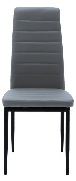 Scaun Parker, Antracit, 41x48x96 cm