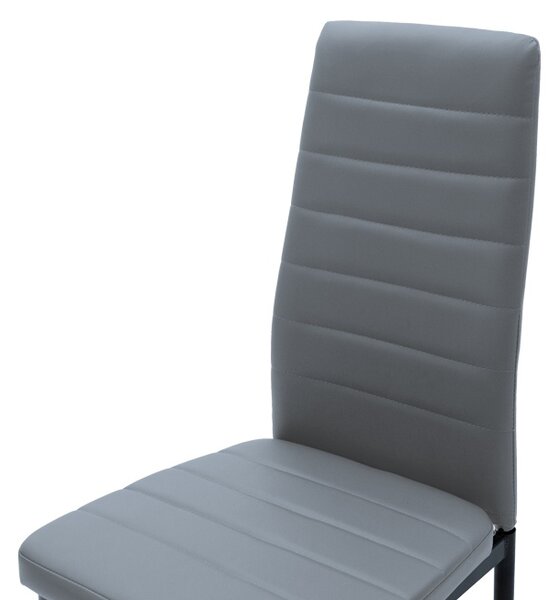 Scaun Parker, Antracit, 41x48x96 cm