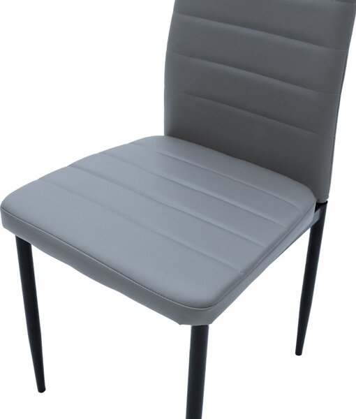 Scaun Parker, Antracit, 41x48x96 cm