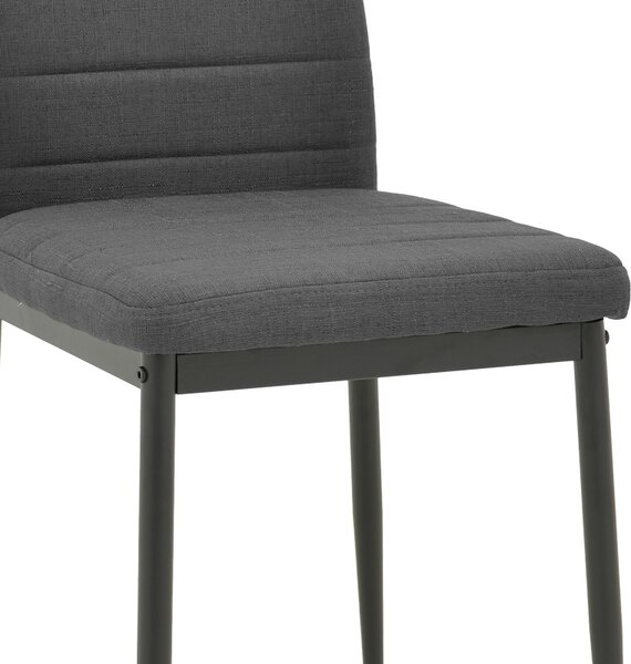 Scaun Parker, Gri, 41x48x96 cm