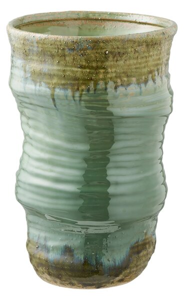 Vaza decorativa, Verde, 22x22x34.5 cm