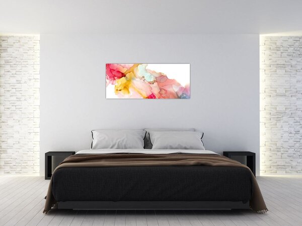 Tablou - Abstract din cerneală (120x50 cm)