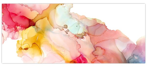 Tablou - Abstract din cerneală (120x50 cm)