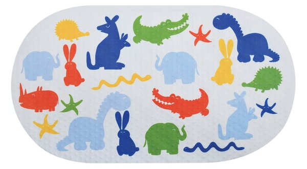 Covoraș antiderapant pentru copii pentru cadă 39x69 cm Zoo – MSV