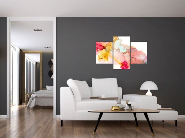 Tablou - Abstract din cerneală (90x60 cm)