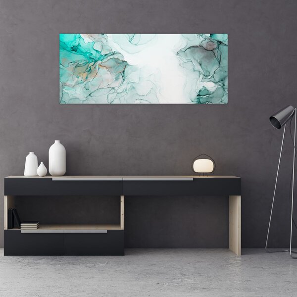 Tablou - Abstract din cerneală 2 (120x50 cm)