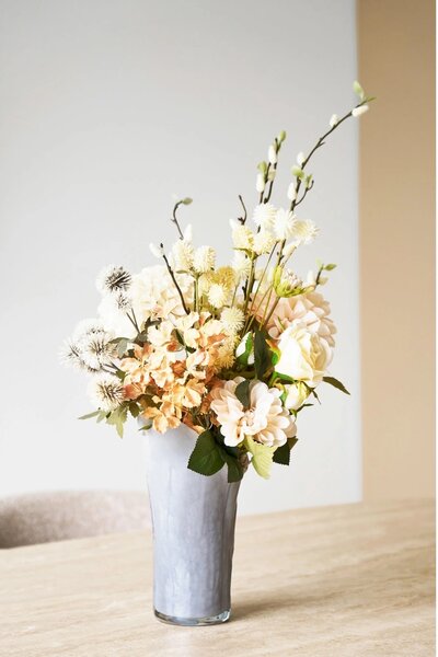 Buchet flori artificiale Bouquet, Multicolor, 30x23x63 cm