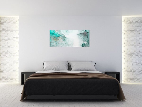 Tablou - Abstract din cerneală 2 (120x50 cm)