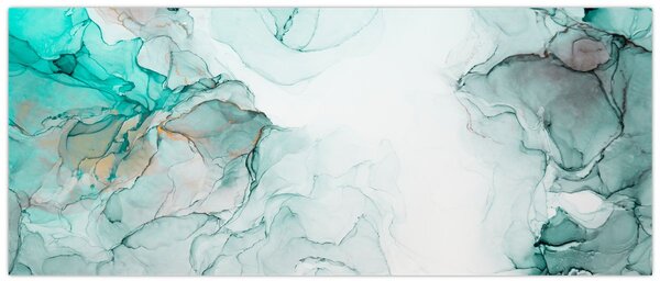 Tablou - Abstract din cerneală 2 (120x50 cm)