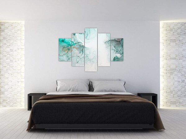 Tablou - Abstract din cerneală 2 (150x105 cm)