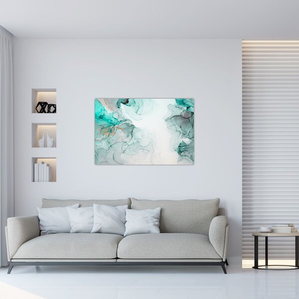 Tablou - Abstract din cerneală 2 (90x60 cm)