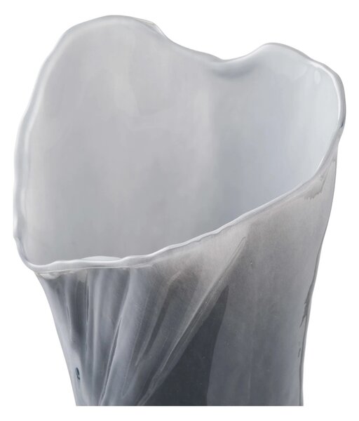 Vaza decorativa, Gri, 12.5x13x24 cm