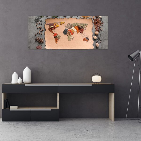 Tablou - Rădăcinile lumii (120x50 cm)