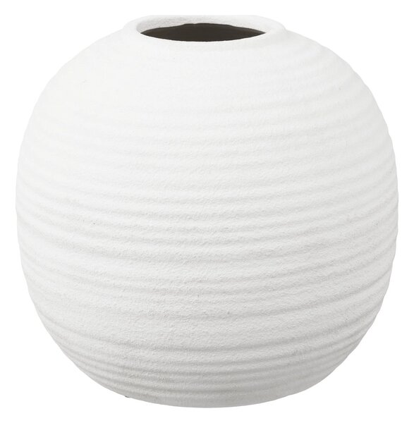 Vaza decorativa, Alb, 30x30x28.5 cm