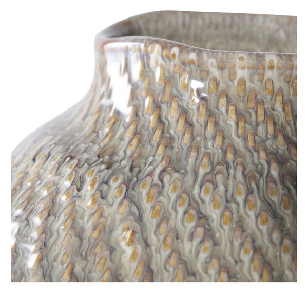 Vaza decorativa, Alb, 26x26x30.5 cm
