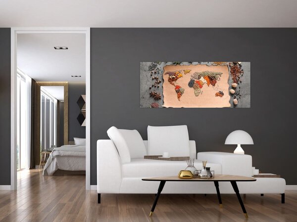 Tablou - Rădăcinile lumii (120x50 cm)