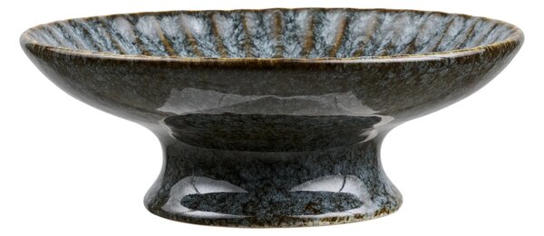 Tava decorativa, Albastru, 20.5x20.5x7 cm