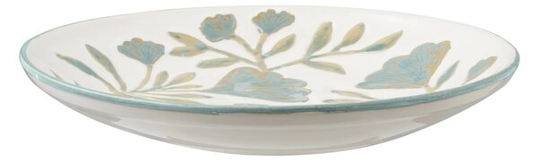 Tava decorativa, Alb, 35.5x35.5x5 cm
