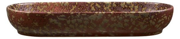 Tava decorativa, Maro inchis, 23.5x11x3.5 cm