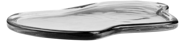 Tava decorativa, Gri, 21x30x1.5 cm