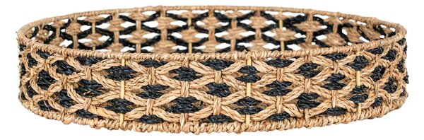 Tava decorativa Nerja, Natural, 38x38x7 cm