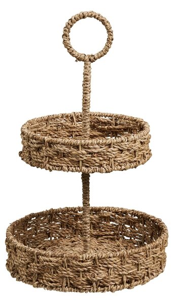 Tava decorativa Rifbjerg, Natural , 25x25x40.5 cm