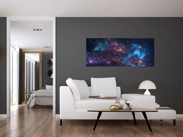 Tablou - Cer de noapte (120x50 cm)