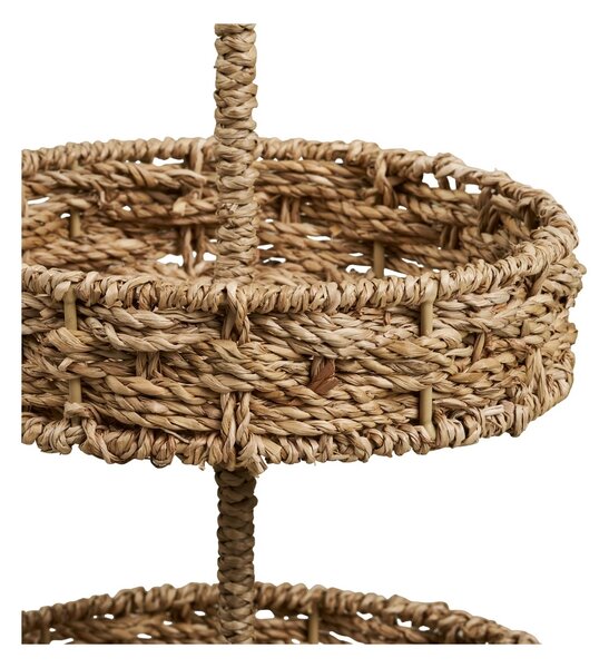Tava decorativa Rifbjerg, Natural , 25x25x40.5 cm