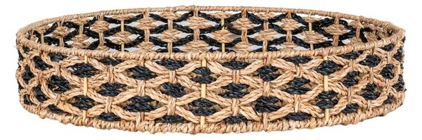 Tava decorativa Nerja, Natural, 38x38x7 cm