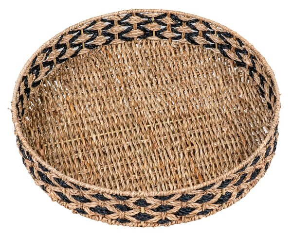 Tava decorativa Nerja, Natural, 38x38x7 cm