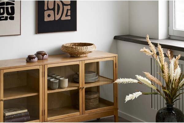 Tava decorativa Frellesvig, Natural, 38x38x12.5 cm