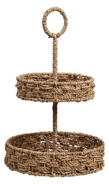 Tava decorativa Rifbjerg, Natural , 25x25x40.5 cm