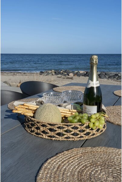 Tava decorativa Nerja, Natural, 38x38x7 cm