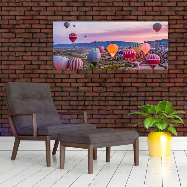 Tablou - Baloane cu aer cald (120x50 cm)