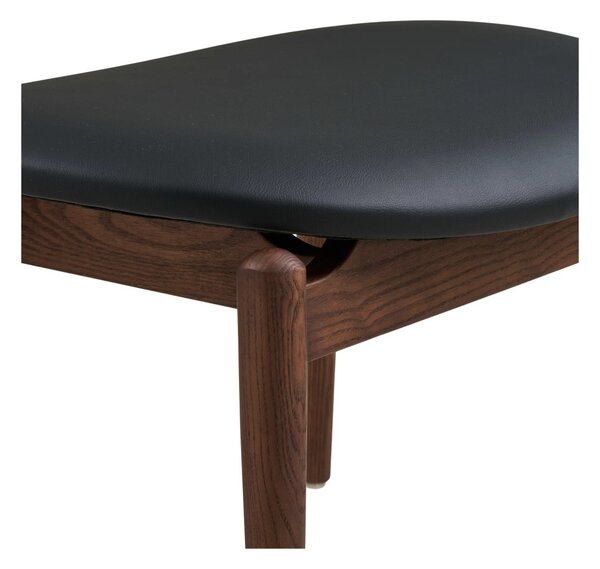 Taburet Olvera, Maro inchis, 43x53.5x38 cm