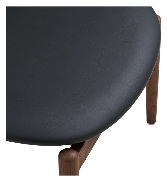 Taburet Olvera, Maro inchis, 43x53.5x38 cm