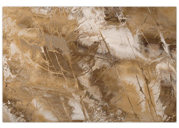 Tablou - Abstract maro (90x60 cm)