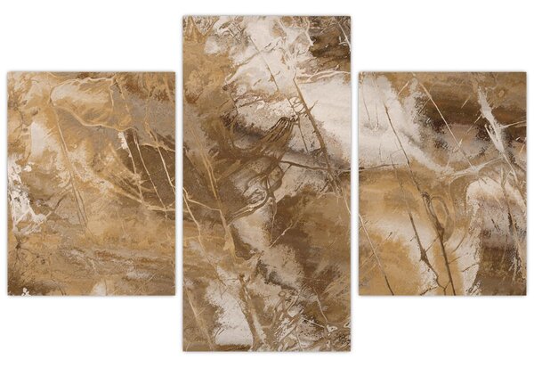 Tablou - Abstract maro (90x60 cm)