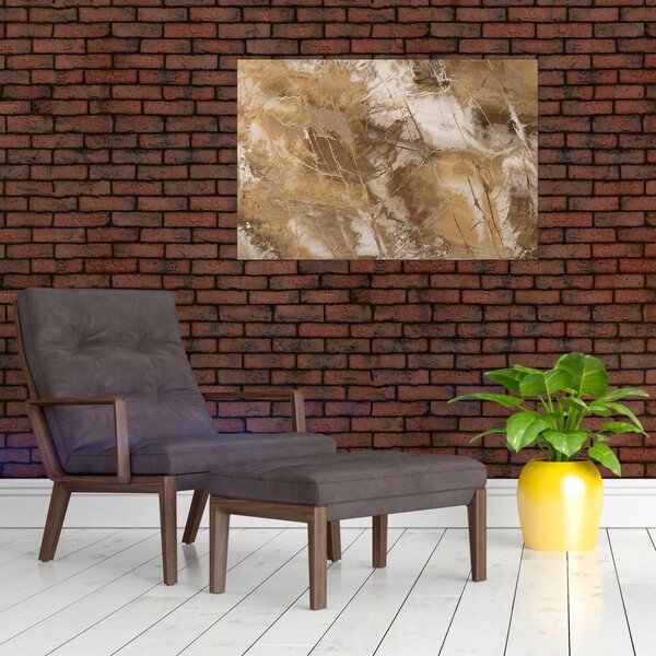 Tablou - Abstract maro (90x60 cm)