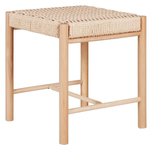 Taburet Abano, Natural, 42x42x46.5 cm