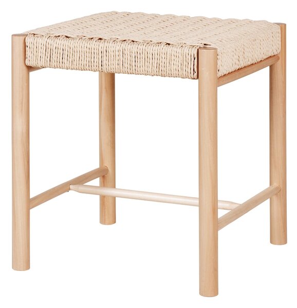 Taburet Abano, Natural, 42x42x46.5 cm