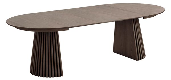 Masa dining Osaka, Gri, 120x120-160-200-240x75 cm