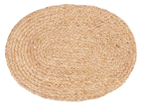 Set 4 piese Suporturi farfurie Bombay, Natural, 45x35x0.5 cm