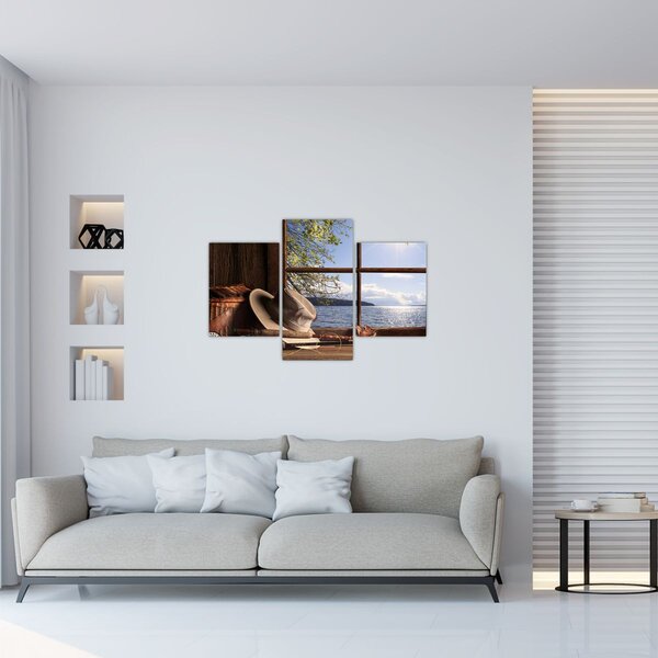 Tablou - Echipament de pescuit (90x60 cm)